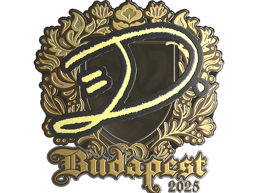 Sticker | dumau (Gold) | Budapest 2025