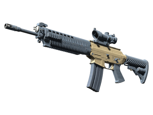 SG 553 | Tornado (Field-Tested)