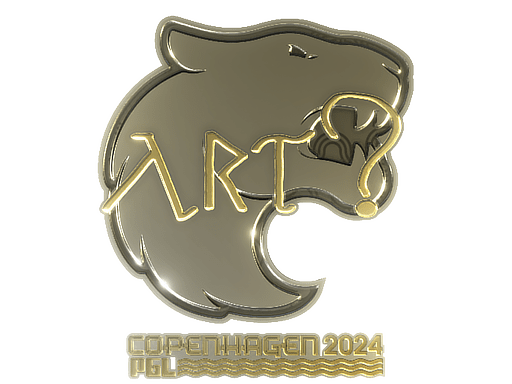 Sticker | arT (Gold) | Copenhagen 2024
