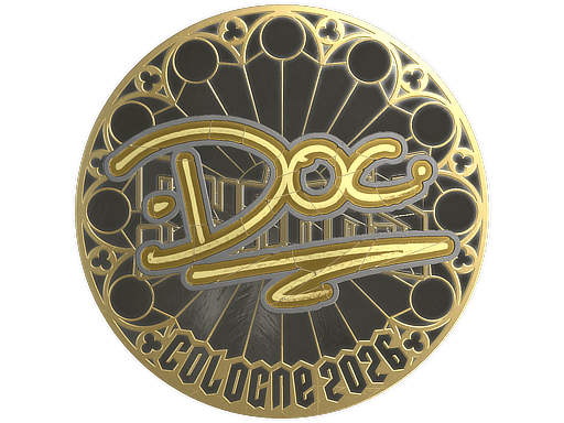 Sticker | doc (Gold) | Cologne 2026