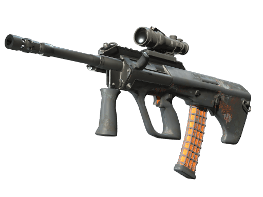 AUG | Amber Slipstream (Battle-Scarred)