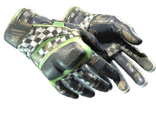 ★ Moto Gloves | Finish Line (Battle-Scarred)