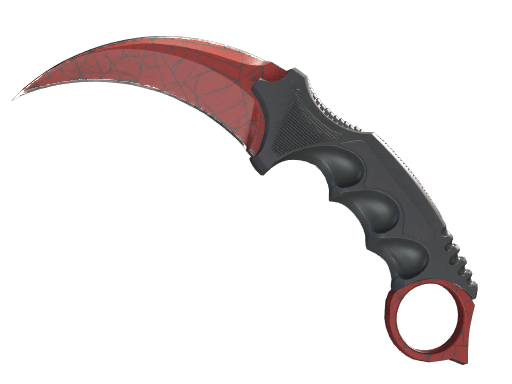 ★ Karambit | Crimson Web (Minimal Wear)