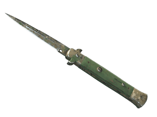★ Stiletto Knife | Forest DDPAT (Battle-Scarred)