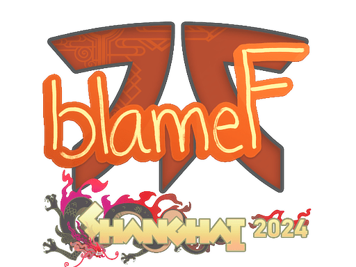 Sticker | blameF | Shanghai 2024