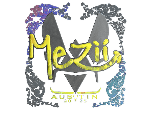 Sticker | mezii (Holo) | Austin 2025