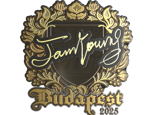Sticker | JamYoung (Gold) | Budapest 2025