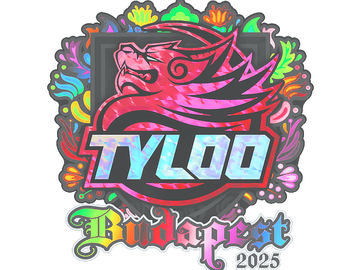 Sticker | TYLOO (Holo) | Budapest 2025