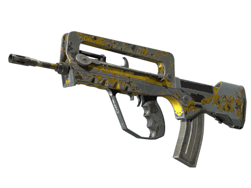 FAMAS | Neural Net (Battle-Scarred)