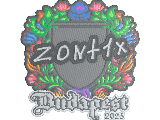 Sticker | zont1x (Embroidered) | Budapest 2025