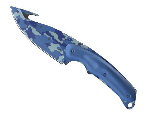 ★ StatTrak™ Gut Knife | Bright Water (Minimal Wear)