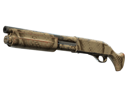 Sawed-Off | Snake Camo (Well-Worn)