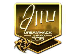 Sticker | allu (Gold) | Cluj-Napoca 2015