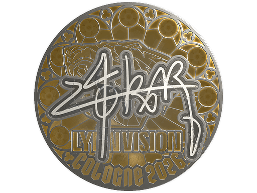 Sticker | z4KR (Foil) | Cologne 2026