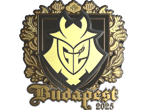 Sticker | G2 esports (Gold) | Budapest 2025