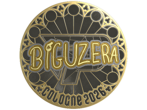 Sticker | biguzera (Gold) | Cologne 2026