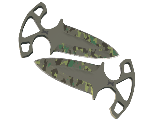 ★ Shadow Daggers | Boreal Forest (Minimal Wear)