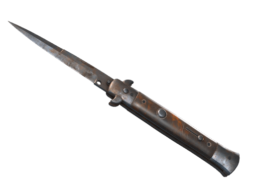 ★ Stiletto Knife | Rust Coat (Well-Worn)