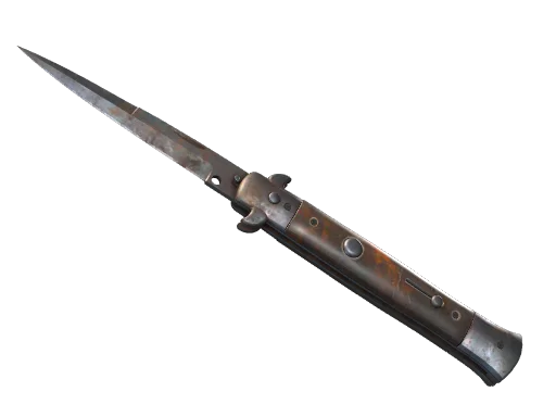 ★ Stiletto Knife | Rust Coat (Well-Worn)