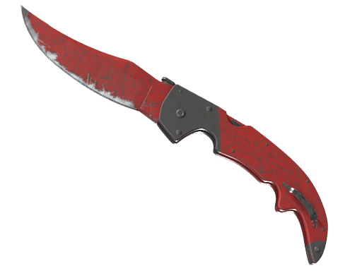 ★ StatTrak™ Falchion Knife | Crimson Web (Field-Tested)