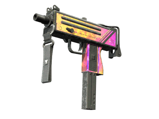 MAC-10 | Disco Tech (Battle-Scarred)