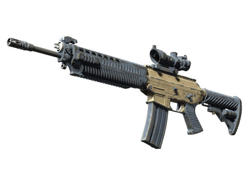 SG 553 | Tornado (Battle-Scarred)