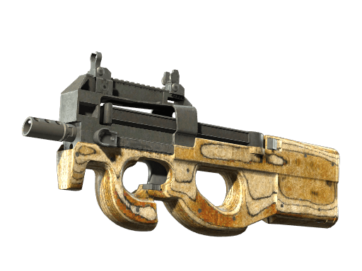 StatTrak™ P90 | Shapewood (Battle-Scarred)