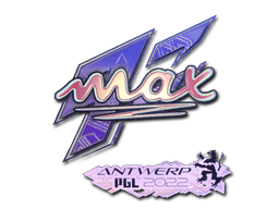 Sticker | max (Holo) | Antwerp 2022