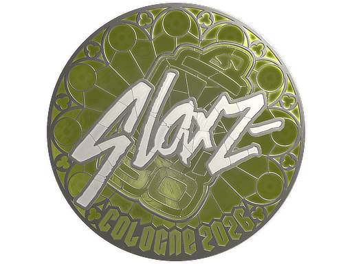 Sticker | slaxz- (Foil) | Cologne 2026