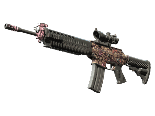 SG 553 | Desert Blossom (Battle-Scarred)