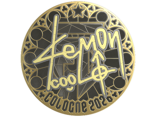 Sticker | dem0n (Gold) | Cologne 2026