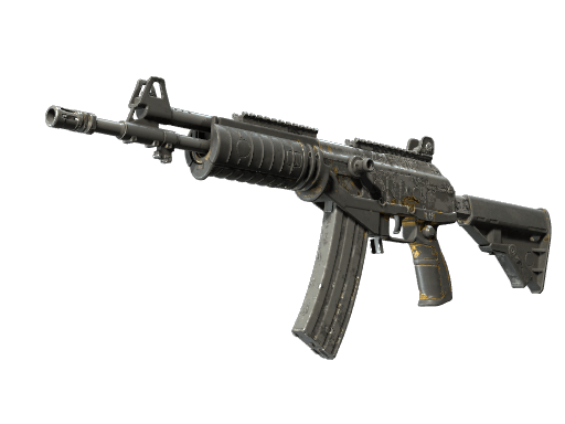 Galil AR | Metallic Squeezer (Battle-Scarred)