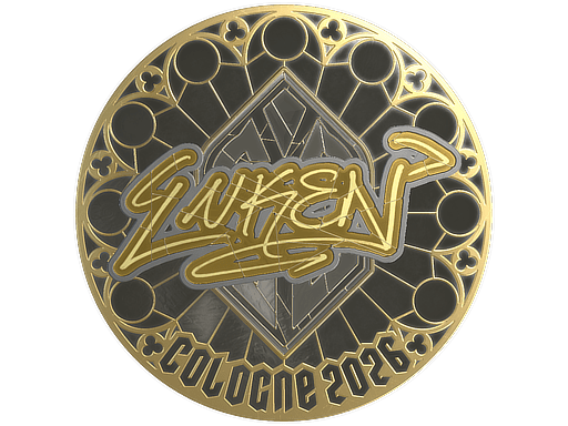 Sticker | luken (Gold) | Cologne 2026