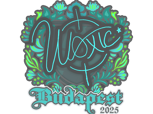 Sticker | woxic | Budapest 2025