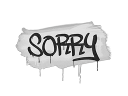 Sealed Graffiti | Sorry (Desert Amber)