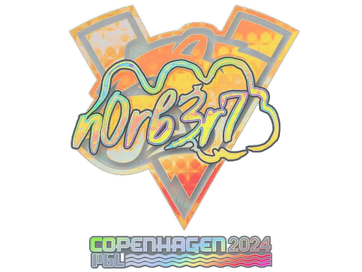 Sticker | n0rb3r7 (Holo) | Copenhagen 2024