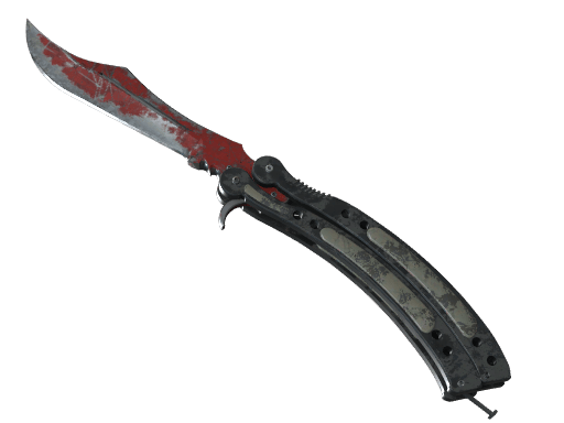 ★ Butterfly Knife | Crimson Web (Battle-Scarred)