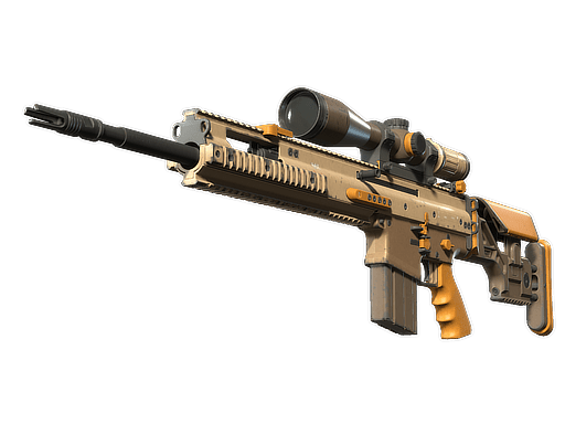 SCAR-20 | Short Ochre (Field-Tested)