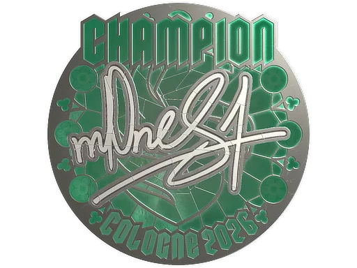 Sticker | m0NESY (Foil, Champion) | Cologne 2026