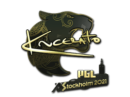 Sticker | KSCERATO (Gold) | Stockholm 2021