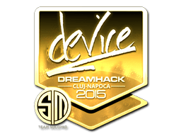 Sticker | device (Gold) | Cluj-Napoca 2015