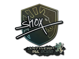 Sticker | shox | Antwerp 2022