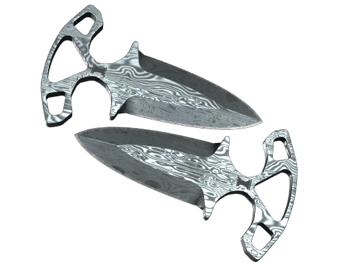 ★ StatTrak™ Shadow Daggers | Damascus Steel (Battle-Scarred)
