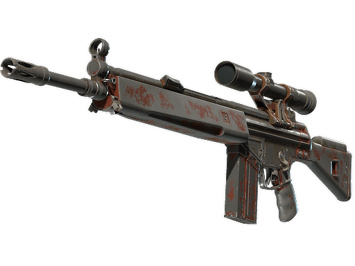 G3SG1 | Red Jasper (Battle-Scarred)