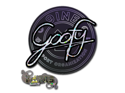 Sticker | Goofy (Glitter) | Paris 2023