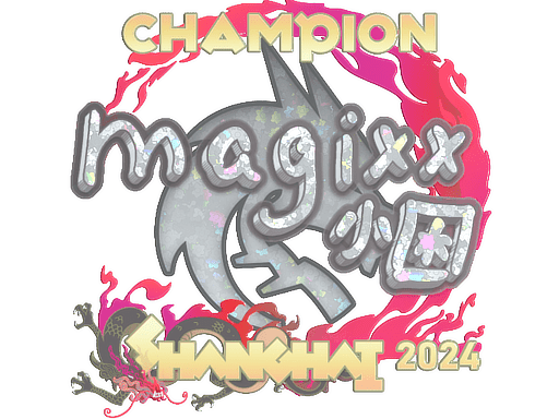Sticker | magixx (Glitter, Champion) | Shanghai 2024