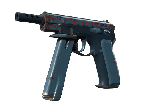 StatTrak™ CZ75-Auto | Hexane (Well-Worn)