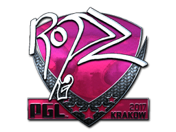 Sticker | ropz (Foil) | Krakow 2017