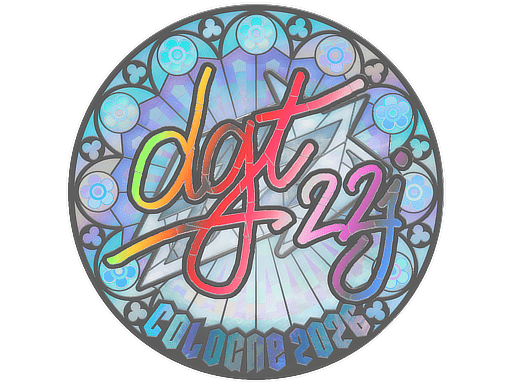 Sticker | dgt (Holo) | Cologne 2026