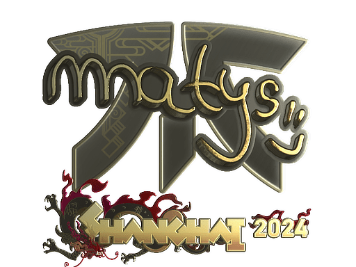 Sticker | MATYS (Gold) | Shanghai 2024